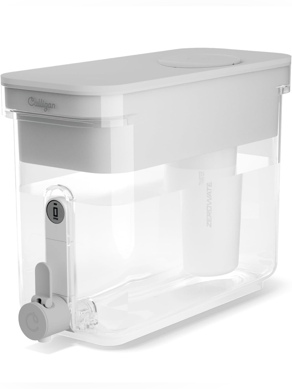 NIB Culligan 32 Cup Water Filter Dispenser Certified 5 Stage Chemical Removal